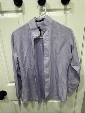 Essex Classics Equestrian Light Purple Button-Up Dress Shirt